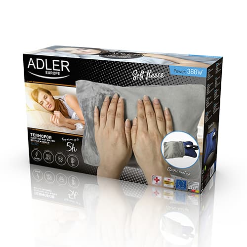 Electric Pillow Adler Ad 7427 360w Heats Up In 15 Minutes Keeps Warm Up To 5 Hours Grey 10