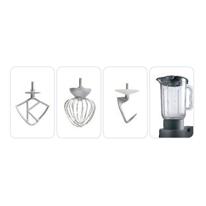 Kenwood Chef Κουζινομηχανή 1000W με Ανοξείδωτο Κάδο 4.6lt Inox 11