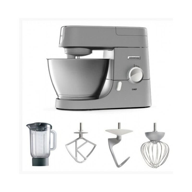 Kenwood Chef Κουζινομηχανή 1000W με Ανοξείδωτο Κάδο 4.6lt Inox 7