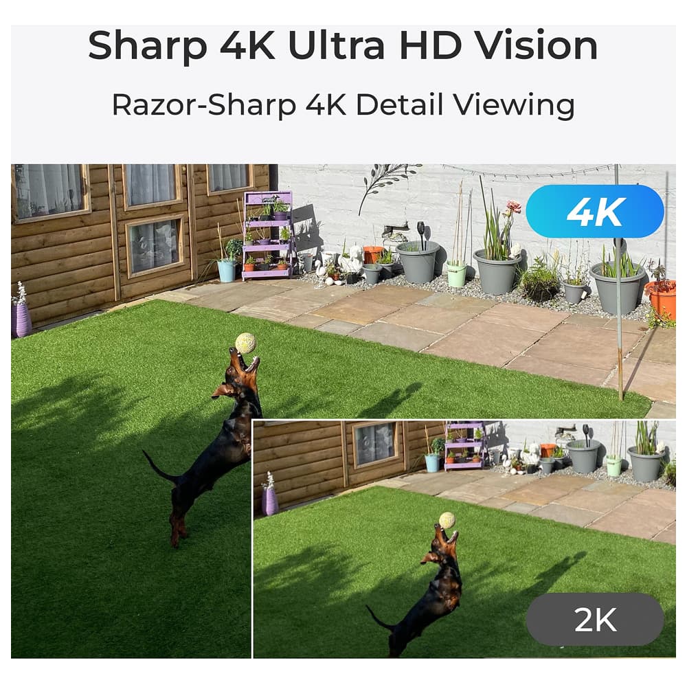 Reolink Duo Series IP Dual Κάμερα Παρακολούθησης 4K Αδιάβροχη με Αμφίδρομη Επικοινωνία 5