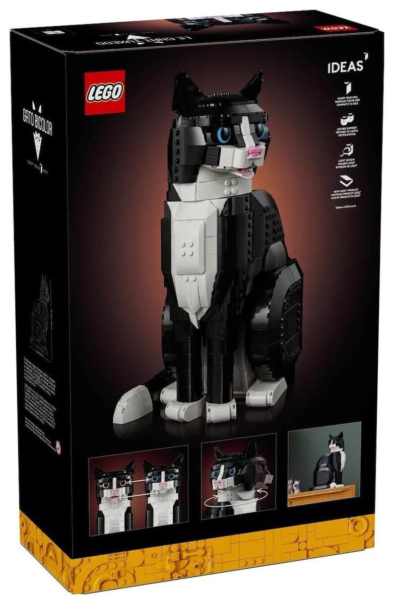 LEGO Ideas Tuxedo Cat για 18+ Ετών 1710τμχ 21349 2