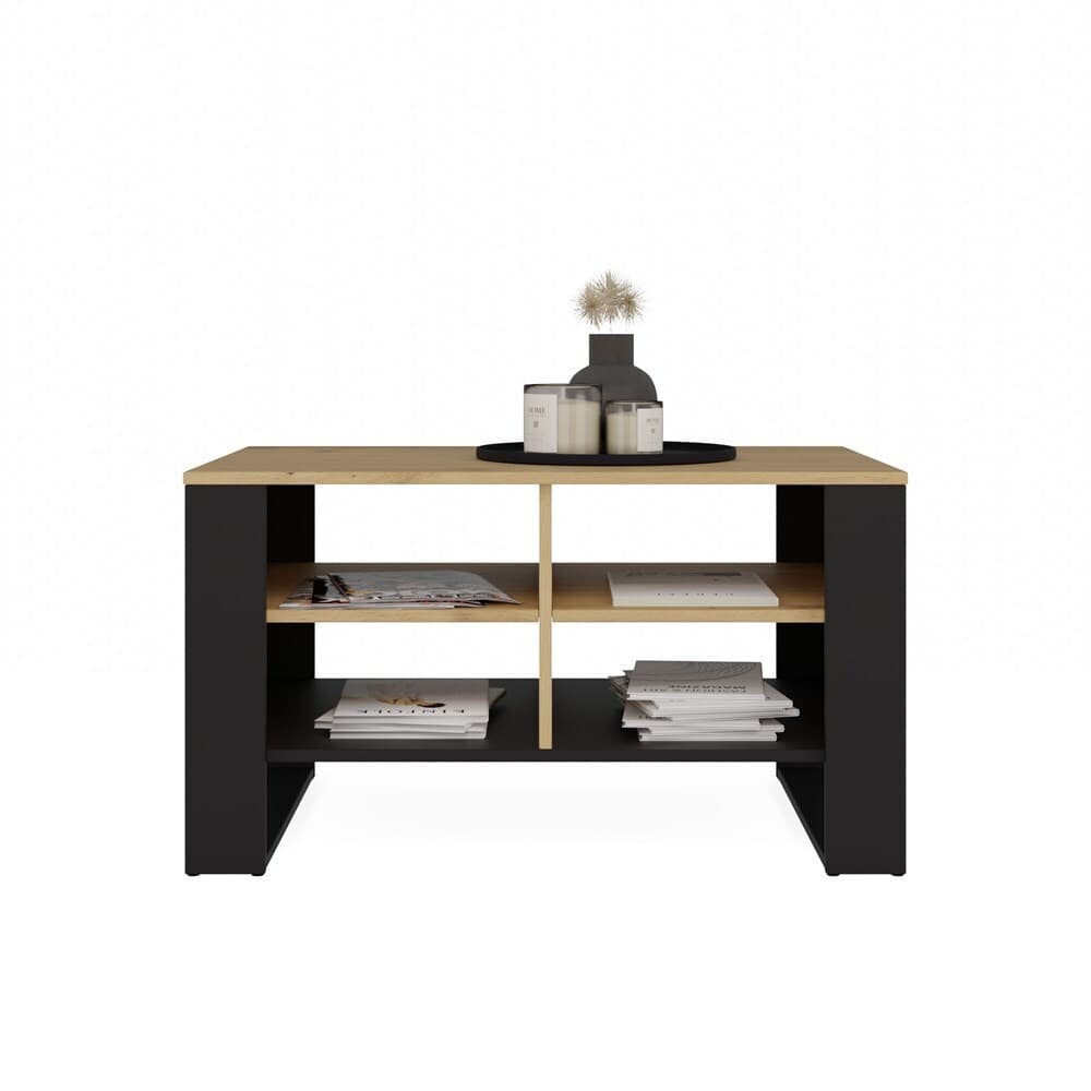 Modern Table 4p Artisan Oak Black 4