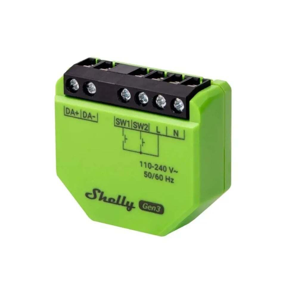 Shelly DALI Gen3 Smart Switch Dimmer Wi-Fi, Bluetooth & RF (με Ουδέτερο) 3