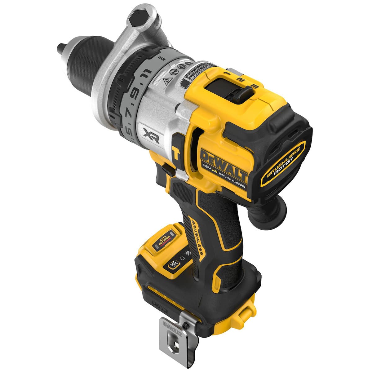 DEWALT DCD1007NT Κρουστικό Δραπανοκατσάβιδο Μπαταρίας Solo Brushless 18V 7