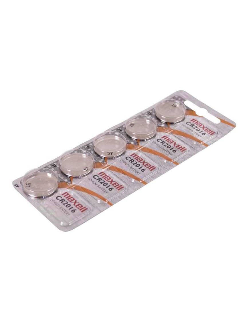 Maxell Hologram Μπαταρίες Λιθίου Ρολογιών CR2016 3V 5τμχ 2