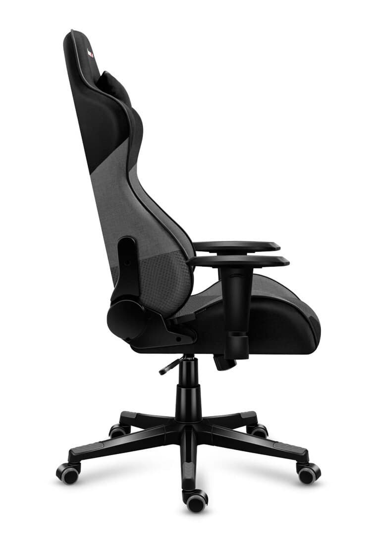 Huzaro Force 6.2 Υφασμάτινη Καρέκλα Gaming με Ρυθμιζόμενα Μπράτσα και RGB Φωτισμό Γκρι 6