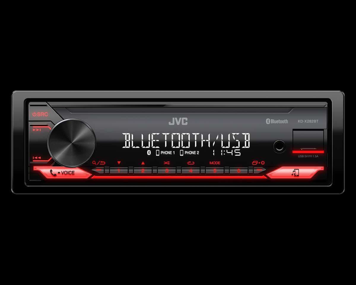 JVC Ραδιόφωνο Αυτοκινήτου 1 DIN (Bluetooth/USB) KD-X282BT 4
