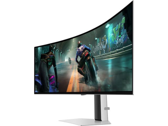 Samsung Odyssey G9 G91SD Ultrawide OLED HDR Curved Monitor 49" 5120x1440 144Hz με Χρόνο Απόκρισης 0.03ms GTG Ασημί 13