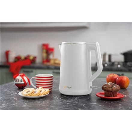 Gorenje Βραστήρας 1.5lt 2200W Λευκός K15DWW 3