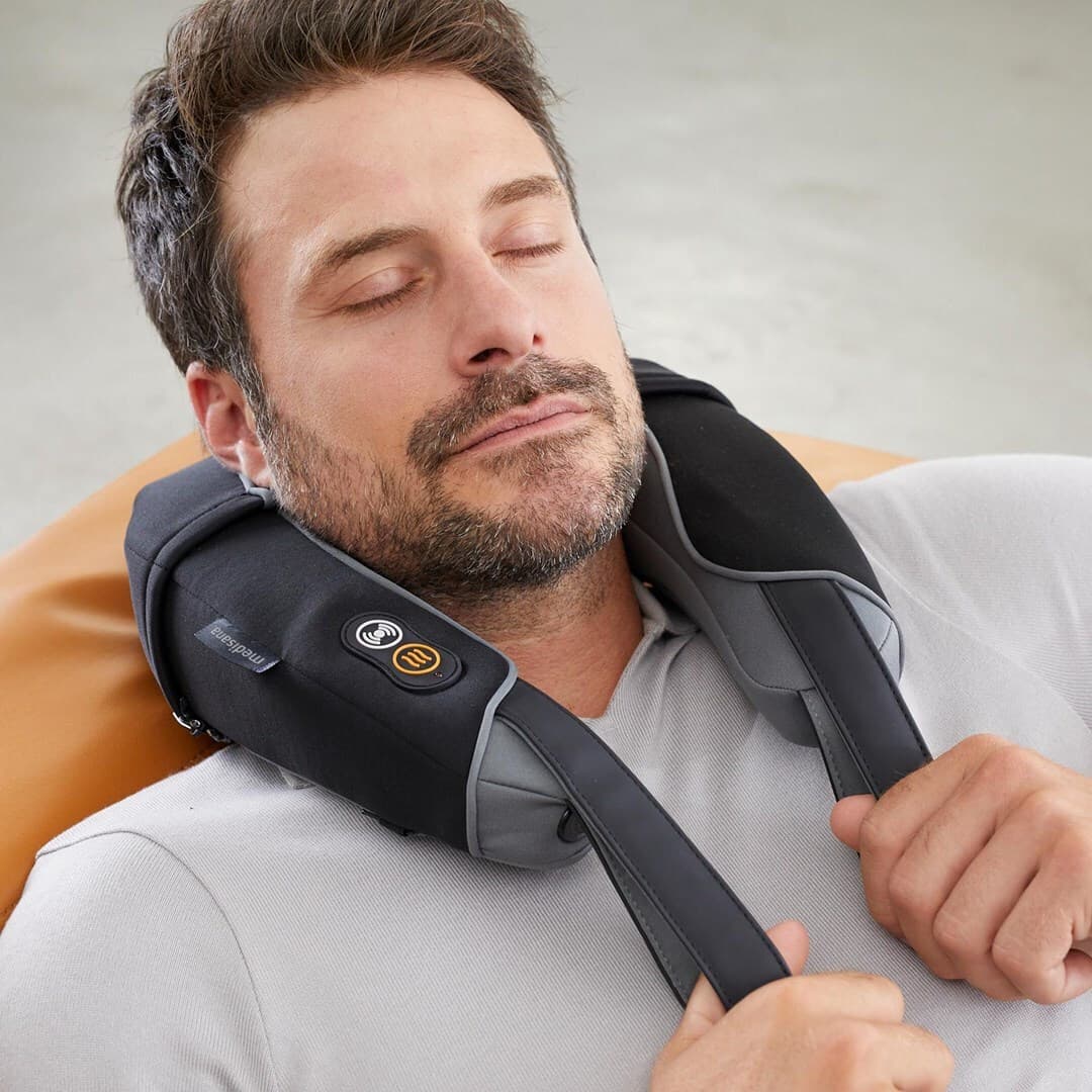 Medisana Massager Neck Shoulders Black Συσκευή Μασάζ για τον Αυχένα Μαύρη 88962 4