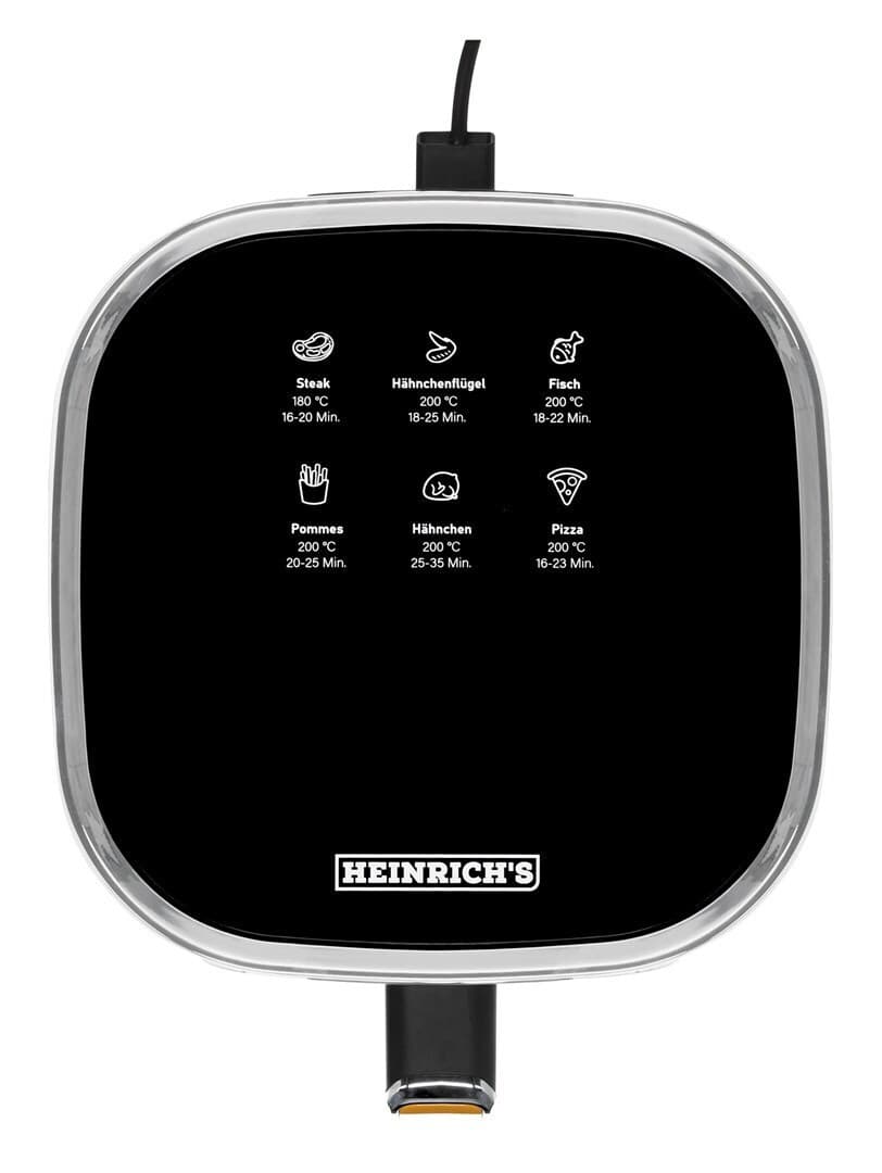 Heinrich's HFR 8216 Air Fryer 5lt Κίτρινο 8