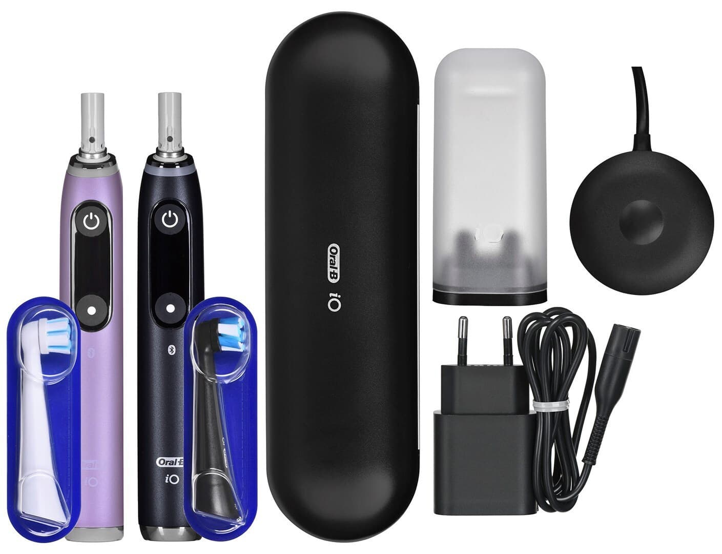 Oral-B iO Series 9 Ηλεκτρική Οδοντόβουρτσα με Αισθητήρα Πίεσης και Θήκη Ταξιδίου Black Onyx / Rose Quartz 3