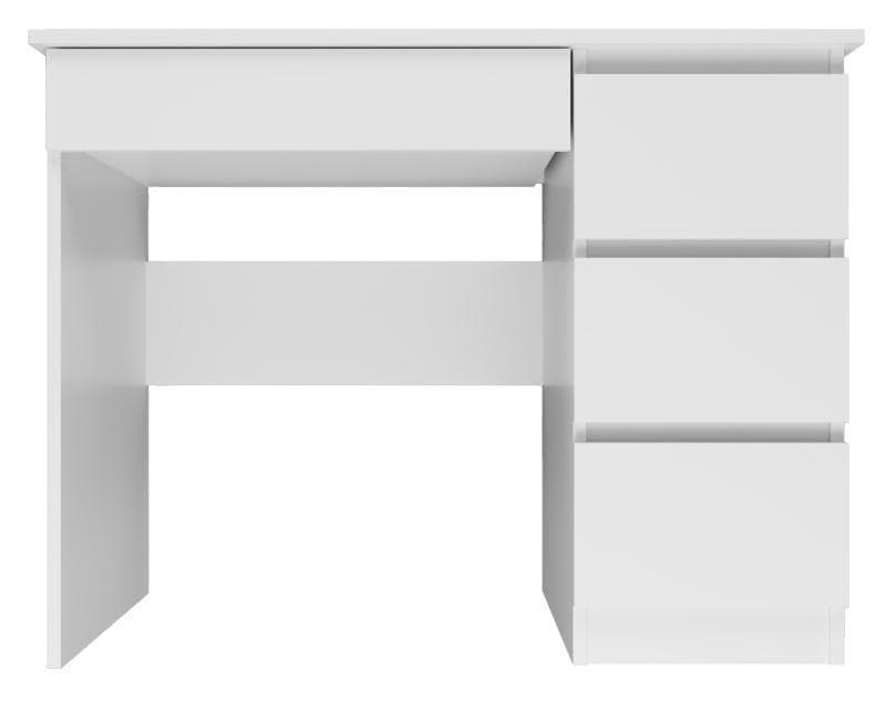 Γραφείο Mijas Ξύλινο White 98x51x76εκ. 3