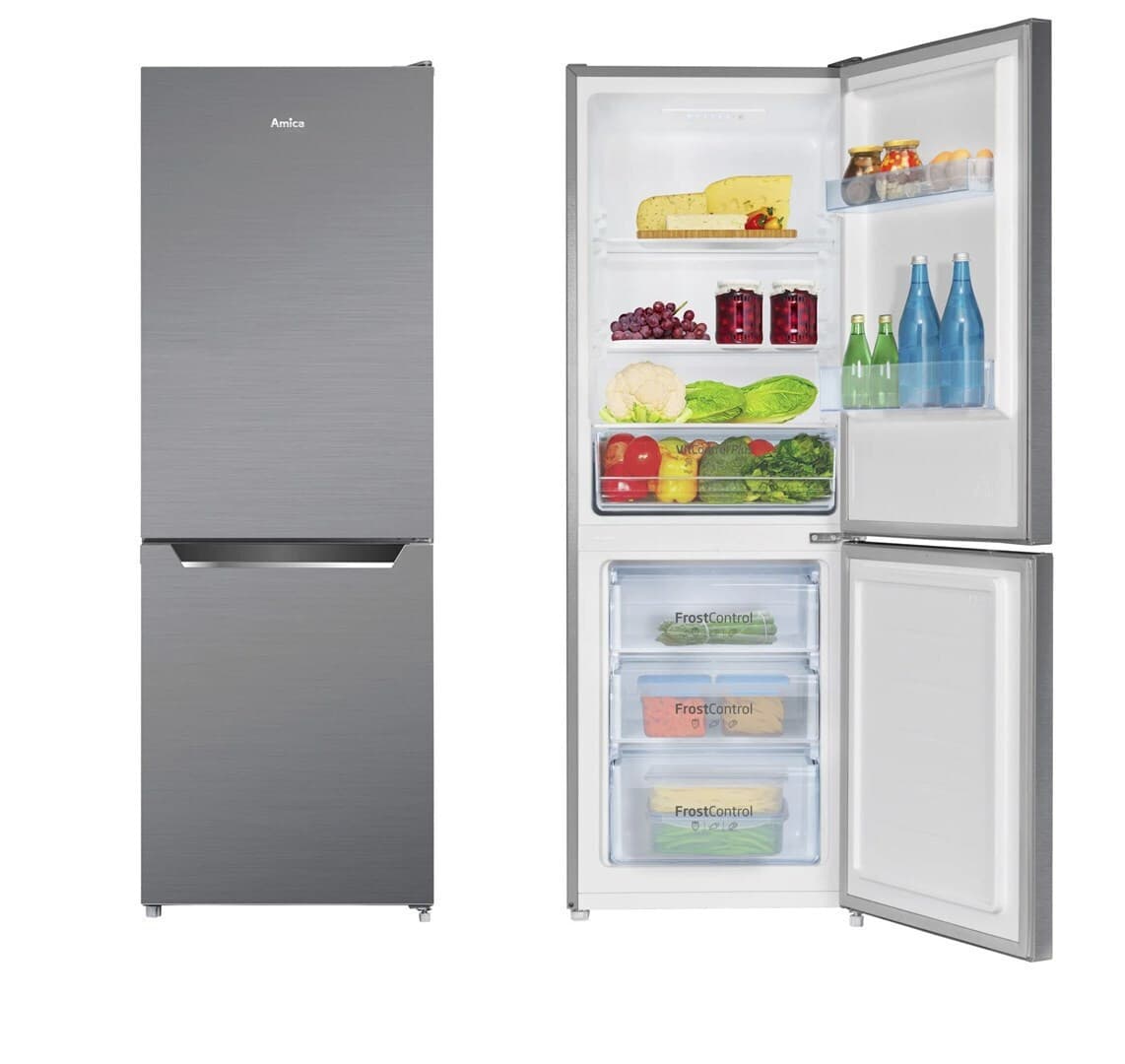 Amica Ψυγειοκαταψύκτης 227lt Υ159.3xΠ54xΒ55εκ. Inox FK2425.4UNTX(E) 2