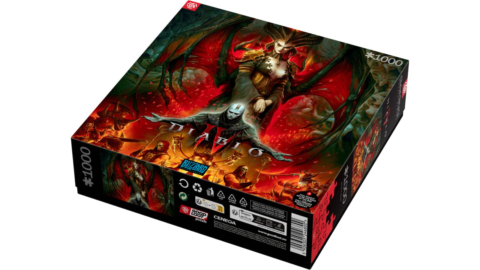 Diablo Puzzle 2D 1000pcs 246800 3