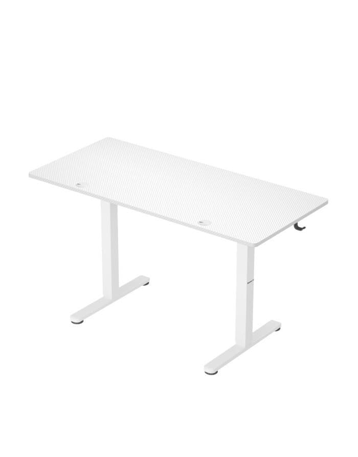 Γραφείο Leader Ξύλινο White 118x60εκ. 4