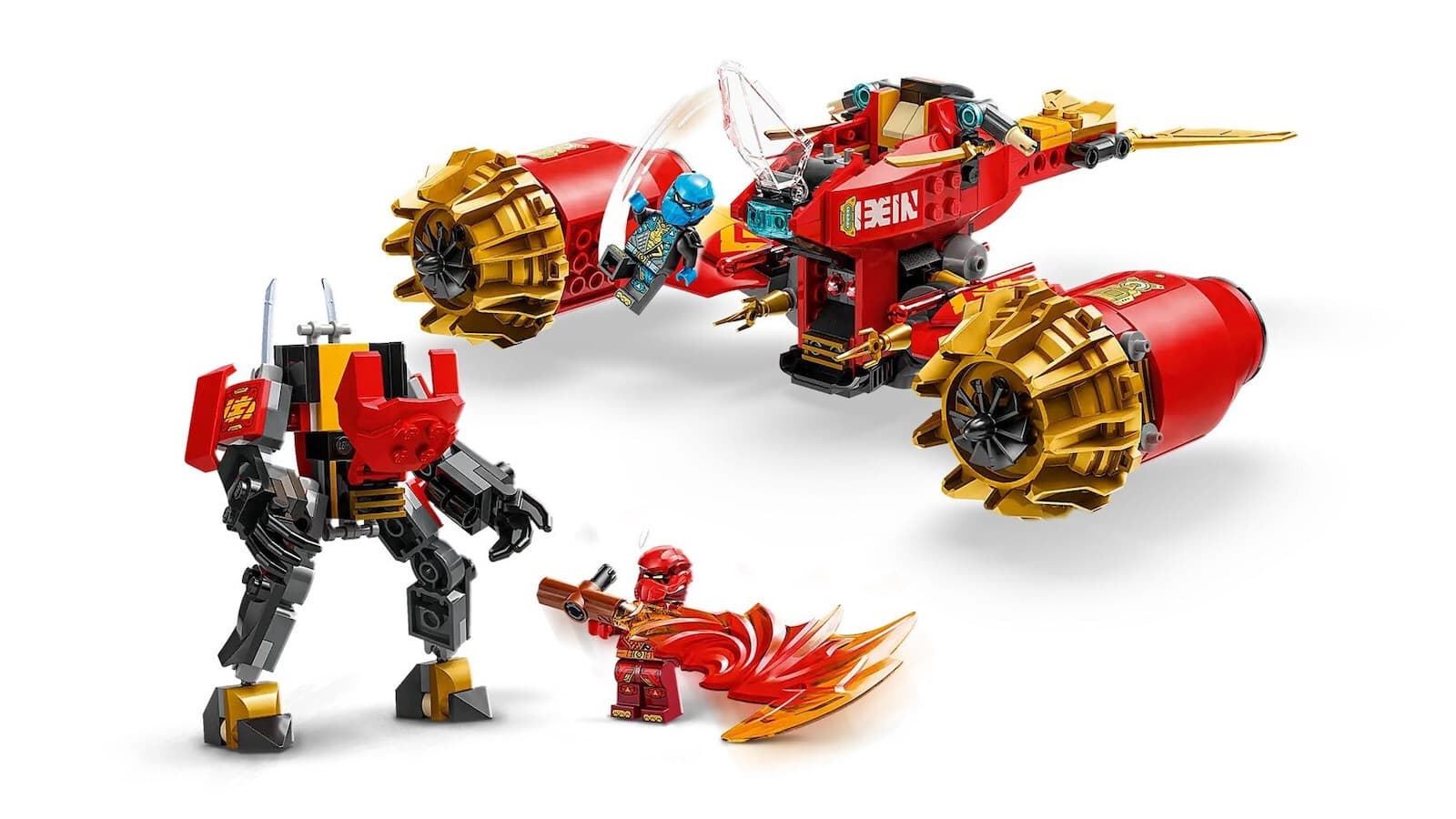 LEGO Ninjago Kai's Mech Storm Rider για 7+ Ετών 333τμχ 71830 4