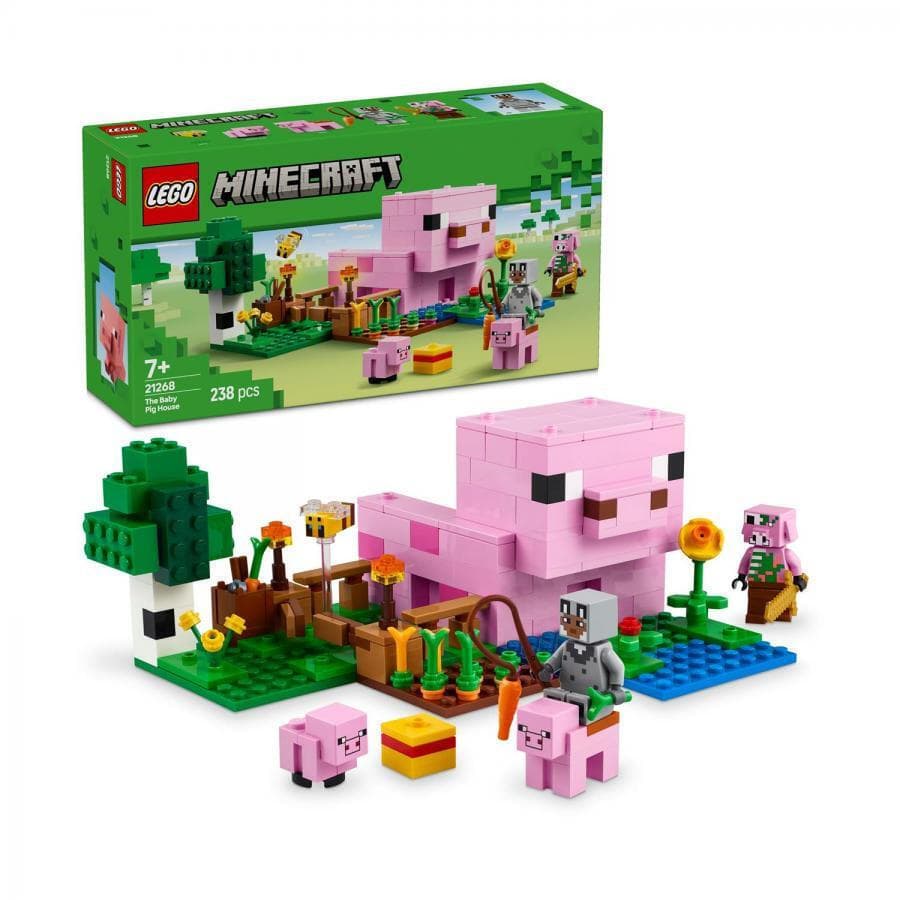 LEGO Minecraft The Baby Pig House για 7+ Ετών 238τμχ 21268 6