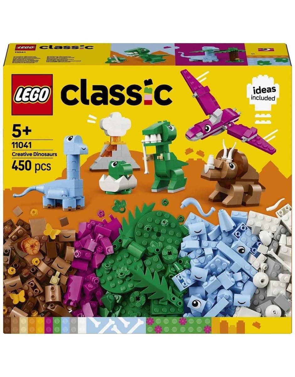 LEGO Classic Creative Dinosaurs για 5+ Ετών 450τμχ 11041 2