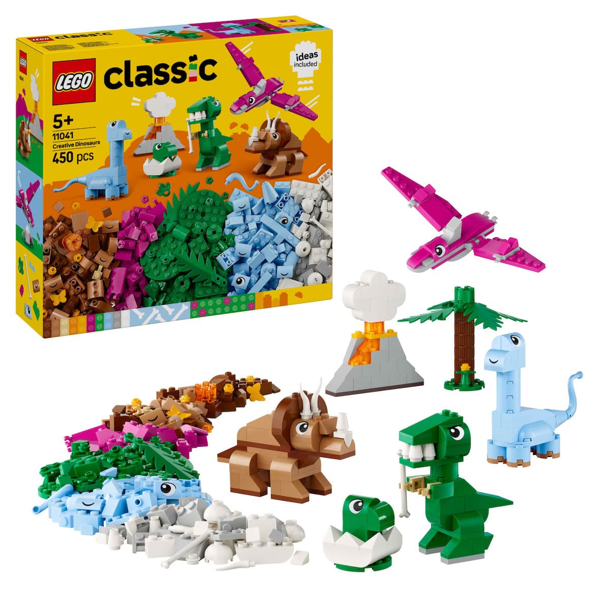 LEGO Classic Creative Dinosaurs για 5+ Ετών 450τμχ 11041 3