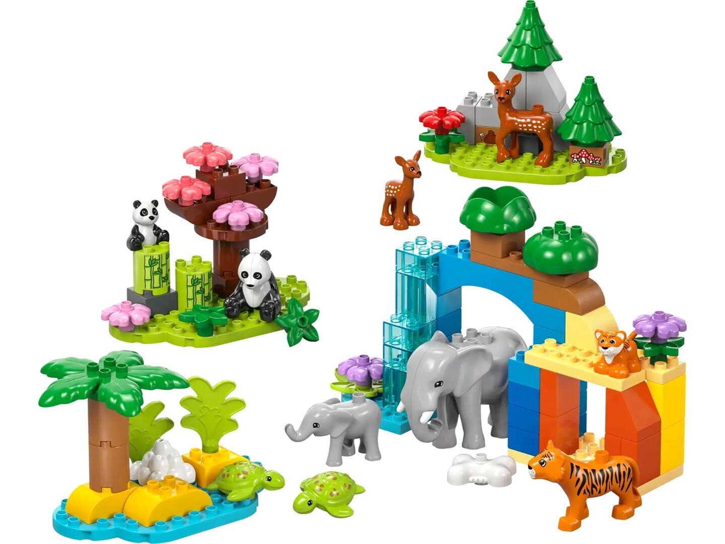 LEGO Duplo Town - 3-in-1 Wild Animal Families για 2+ Ετών 92τμχ 10446 4