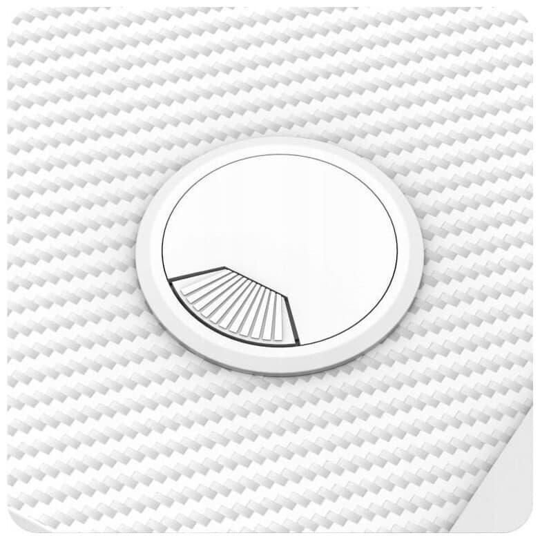 Γραφείο Gaming Hero Ξύλινο White με Μεταλλικά Πόδια & Ρυθμιζόμενο Ύψος 120x60x56εκ. 6