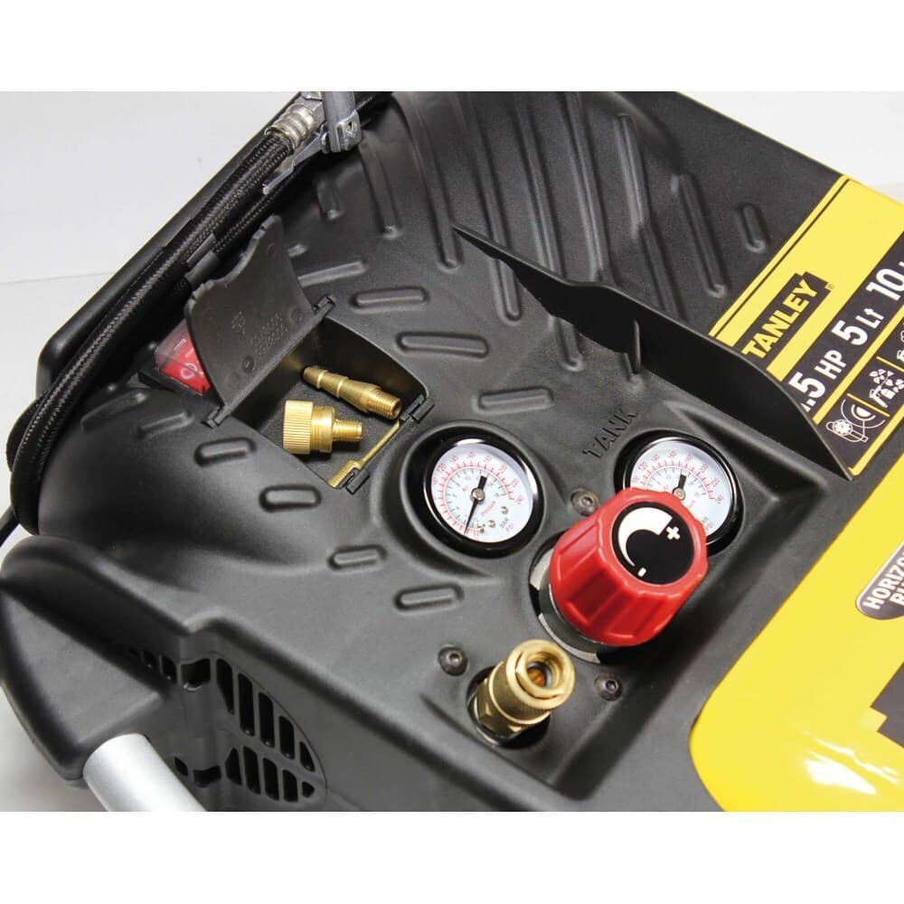 Stanley Κομπρεσέρ Αέρος με Ισχύ 1.5hp και Αεροφυλάκιο 5lt 2