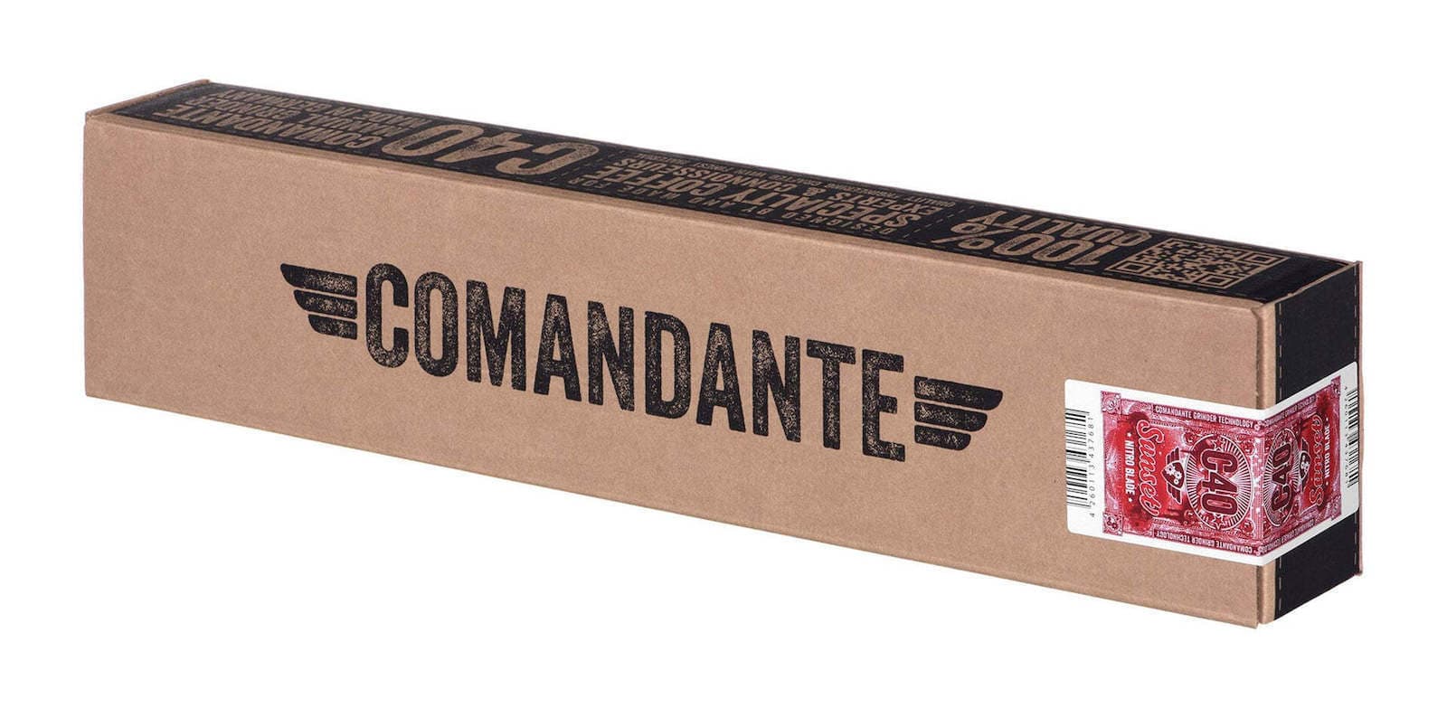 Comandante C40 MK4 Nitro Χειροκίνητος Μύλος Άλεσης Καφέ Liquid Amber σε Καφέ Χρώμα 40gr 11