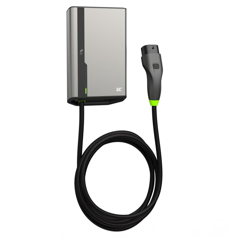 Green Cell Επιτοίχιος Τριφασικός Φορτιστής 22kW με Ενσωματωμένο Καλώδιο 5m Type 2 (EVGC021B2250) 9