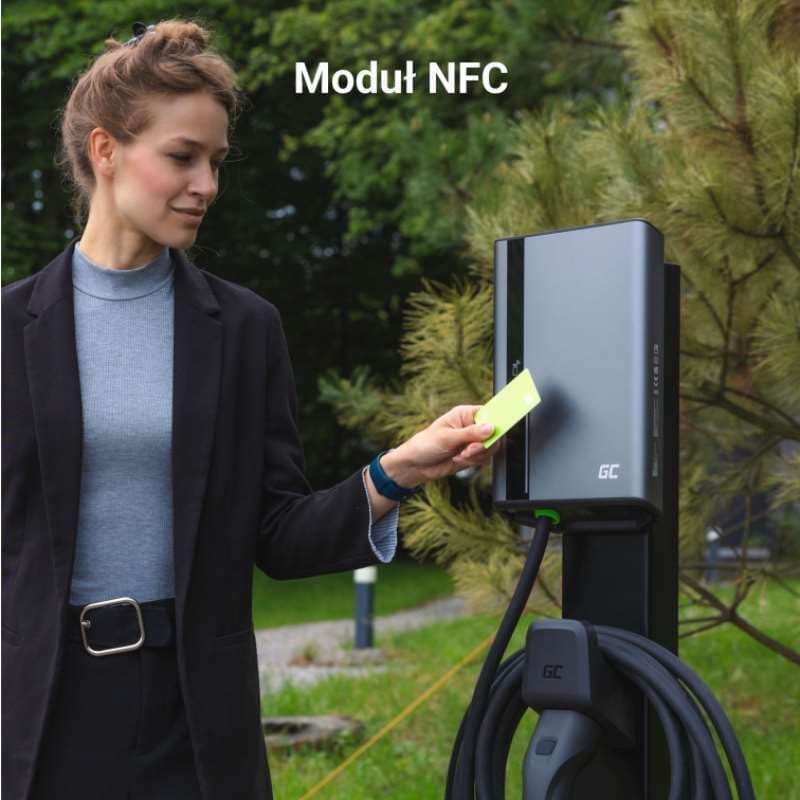 Green Cell Επιτοίχιος Τριφασικός Φορτιστής 22kW με Ενσωματωμένο Καλώδιο 5m Type 2 (EVGC021B2250) 6