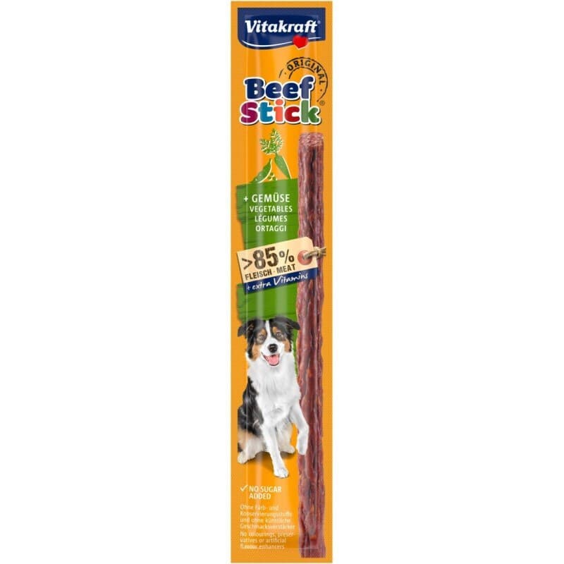 Vitakraft Λιχουδιές σε Stick με Βοδινό για Ενήλικες Γάτες 12gr 2