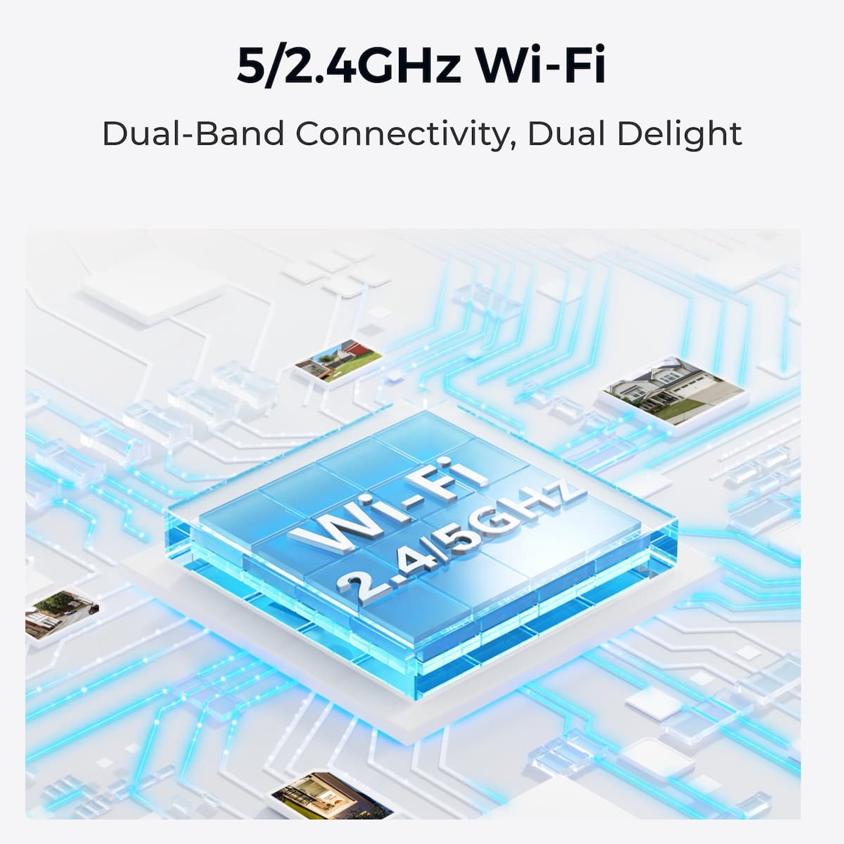 Reolink Trackmix Series B770 IP Dual Κάμερα Παρακολούθησης Wi-Fi Full HD+ 4MP Αδιάβροχη Μπαταρίας με Αμφίδρομη Επικοινωνία και Φακό 2.8mm 4
