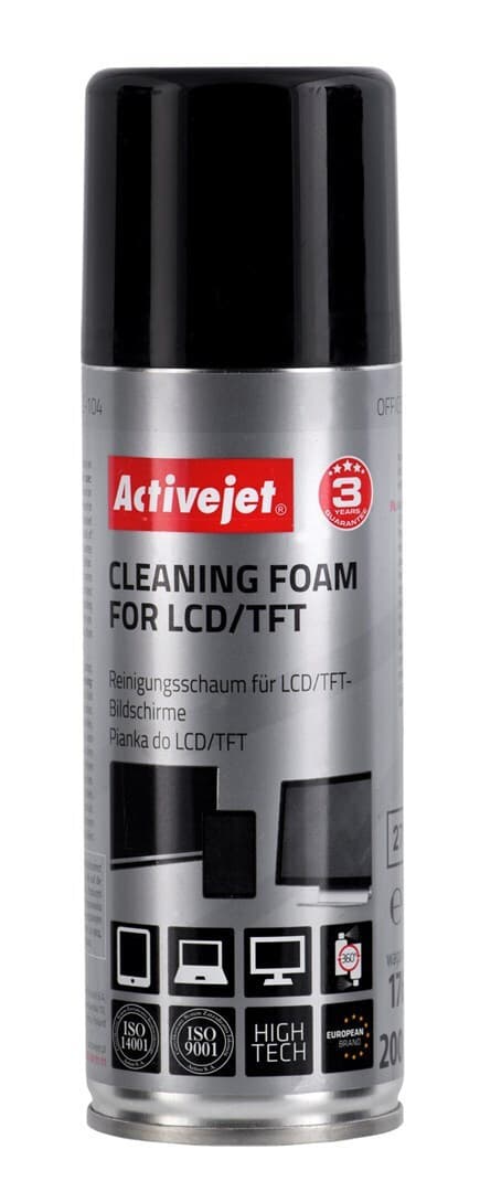 Active Jet Αξεσουάρ Καθαρισμού Γραφείου Cleaning Lcd Tft 200ml AOC-104 3