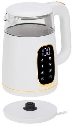 Adler Βραστήρας 1.7lt 1850W Λευκός AD 1305 5