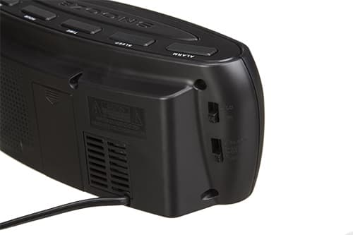 Adler AD-1211 Επιτραπέζιο Ψηφιακό Ρολόι LED με Ξυπνητήρι & Ραδιόφωνο Μαύρο AD 1211 12