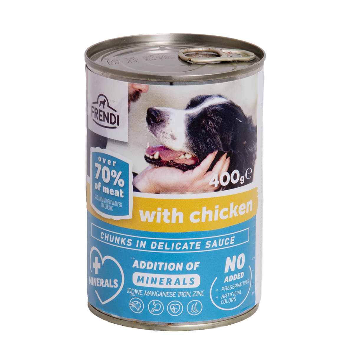 Pet Republic Υγρή Τροφή Σκύλων σε Κονσέρβα με Κοτόπουλο, Κρέας και Πουλερικά 400gr VAT019182 2