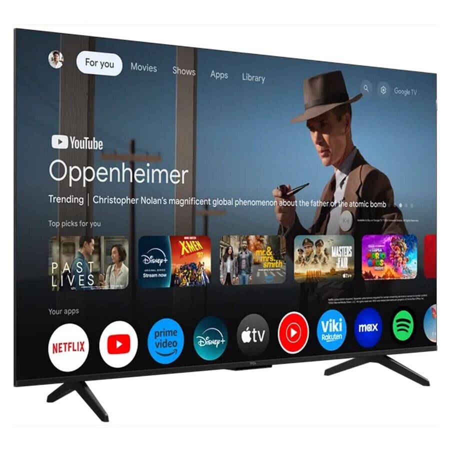 TCL Smart Τηλεόραση 55" 4K UHD QLED P7K HDR (2025) 55P7K 4