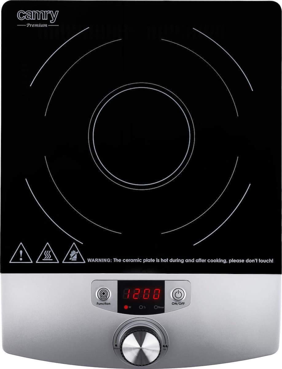 Adler CR 6515 Επιτραπέζια Εστία Επαγωγική Μονή Μαύρη 8
