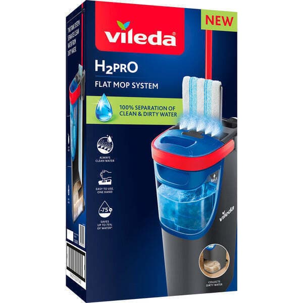 Vileda H2Pro Παρκετέζα 175775 4