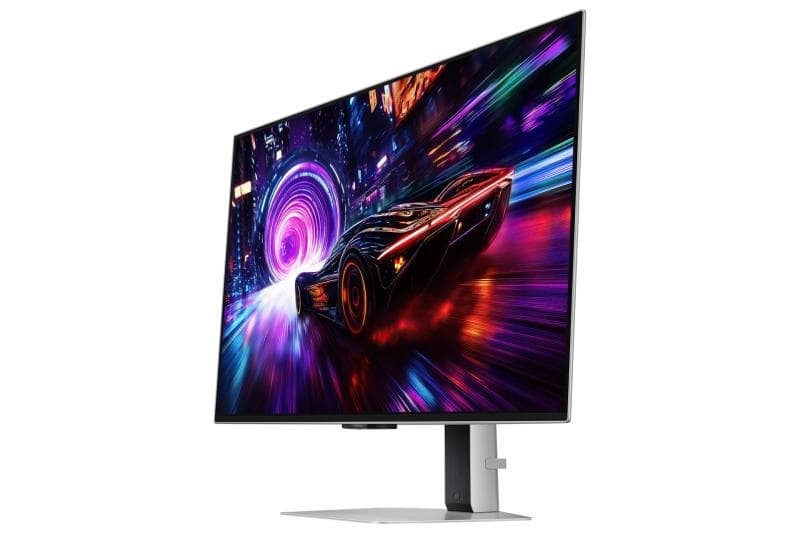 Samsung G8 G81SF OLED HDR Monitor 32" 4K 3840x2160 240Hz με Χρόνο Απόκρισης 0.03ms GTG Ασημί 8