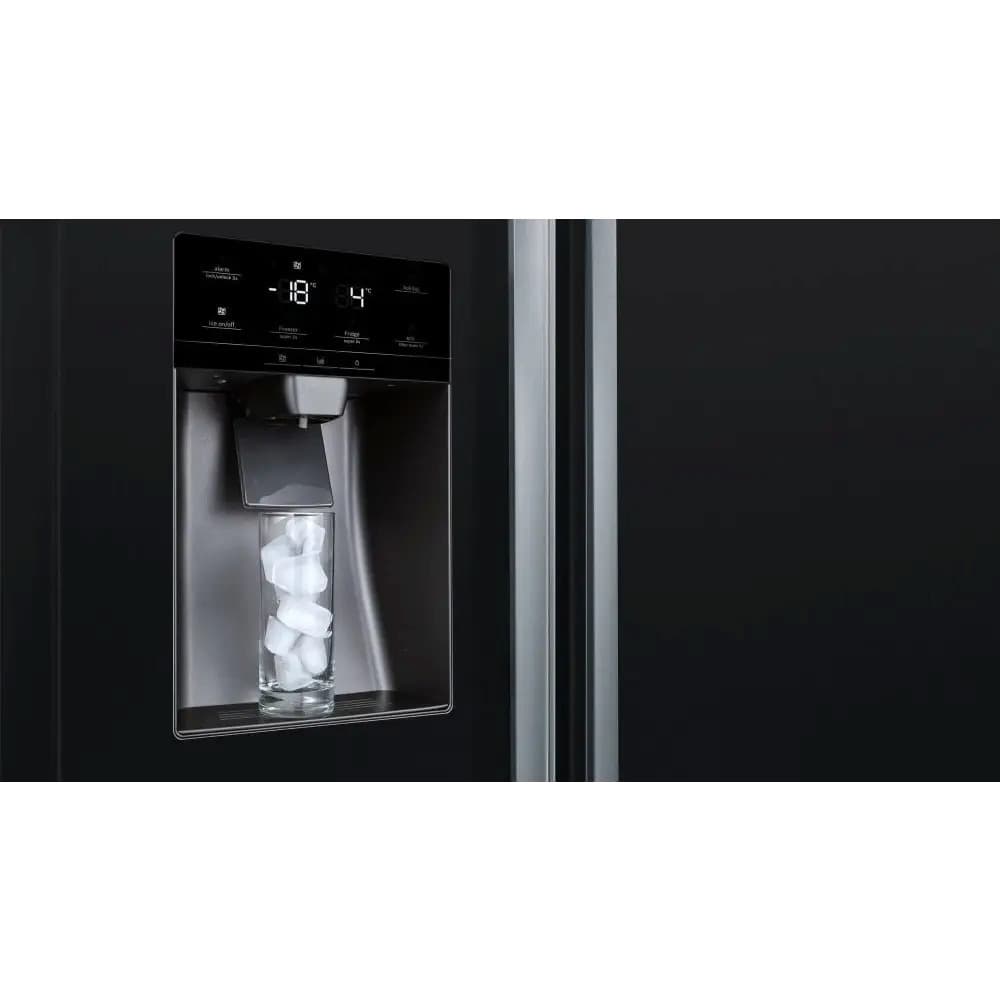Bosch Retro Ψυγείο Ντουλάπα 562lt Total NoFrost Υ178.7xΠ90.8xΒ70.7εκ. Μαύρο KAD93ABEP 8