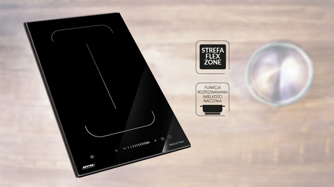 MPM Domino Επαγωγική Εστία Αυτόνομη 29x51εκ. MPM-30-IM-09