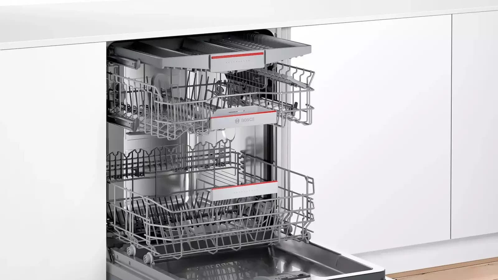 Bosch Πλήρως Εντοιχιζόμενο Πλυντήριο Πιάτων με Wi-Fi για 14 Σερβίτσια Π59.8xY81.5εκ. Λευκό SMV4ECX23E 5