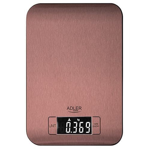 Adler Ψηφιακή Ζυγαριά Κουζίνας έως 5kg Ροζ AD 3183c 3
