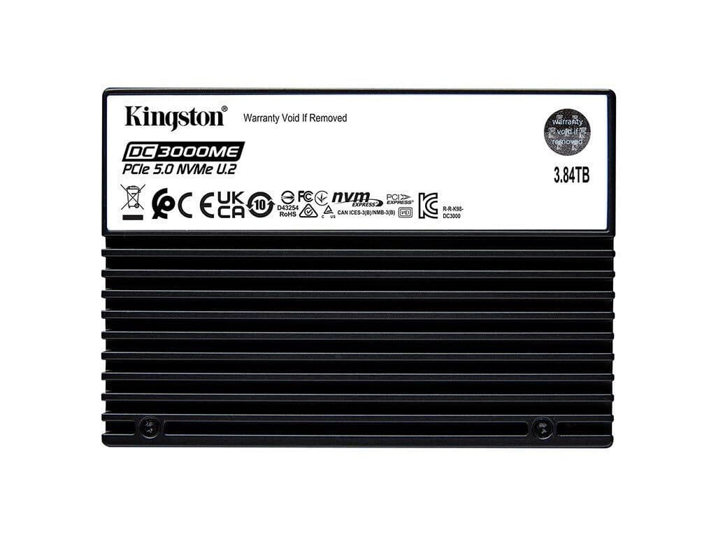 Kingston DC3000ME SSD 3.8TB τύπου 2.5'' με σύνδεση PCI Express 5.0 SEDC3000ME/3T8 2