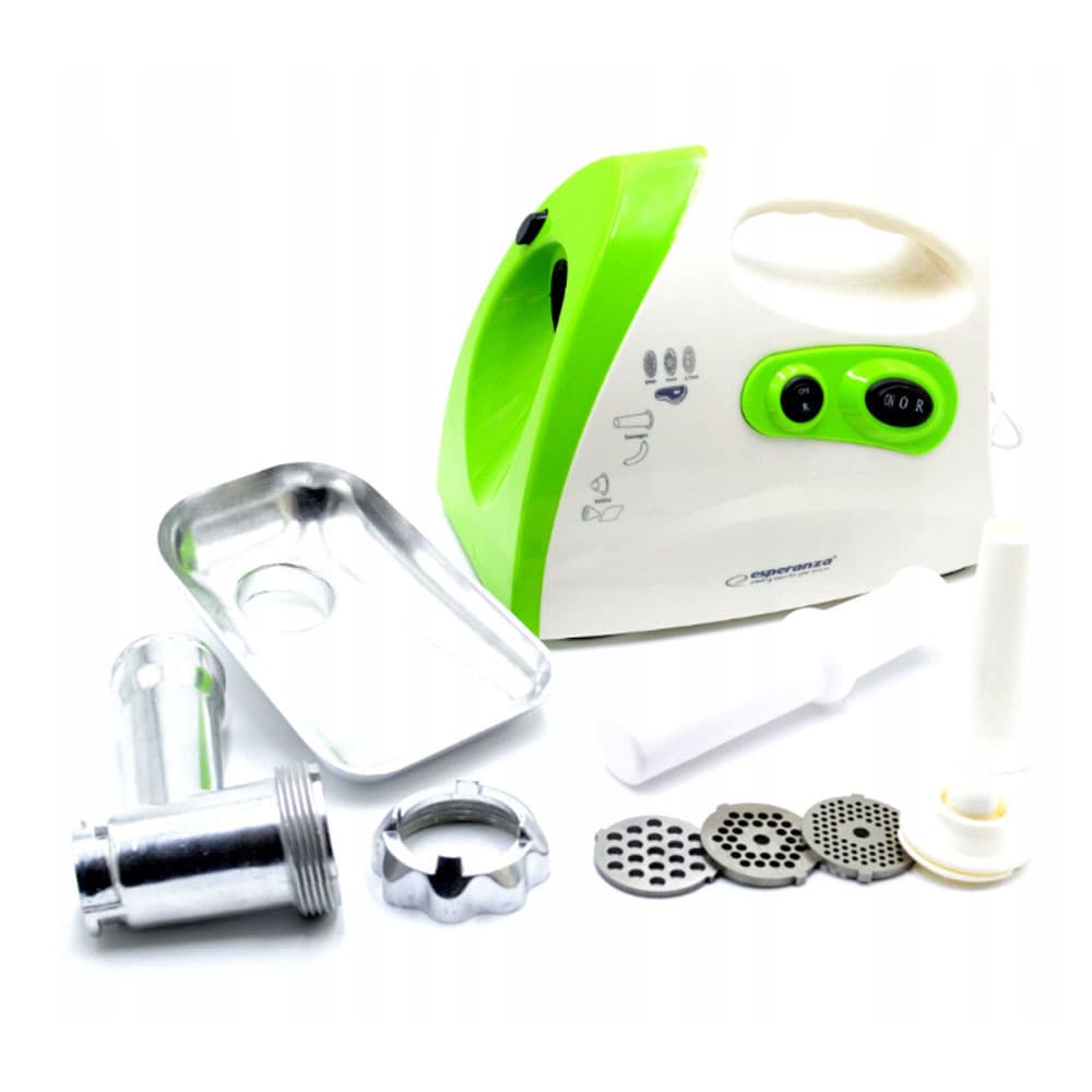 Esperanza EKM012G Μηχανή Άλεσης Κιμά 600W Πράσινη 4