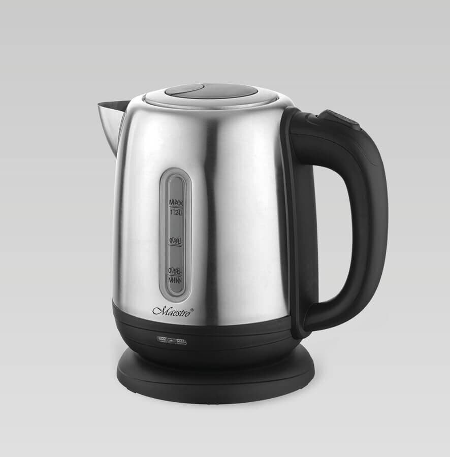 Maestro Βραστήρας 1.2lt 1630W Ασημί MR-027 4