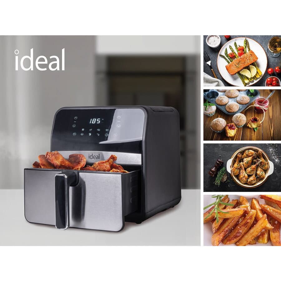 Eldom Air Fryer 6.5lt Ασημί IK1501 4