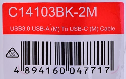 Unitek USB 3.1 Cable USB-C male - USB-A Μαύρο 2m C14103BK-2M 4