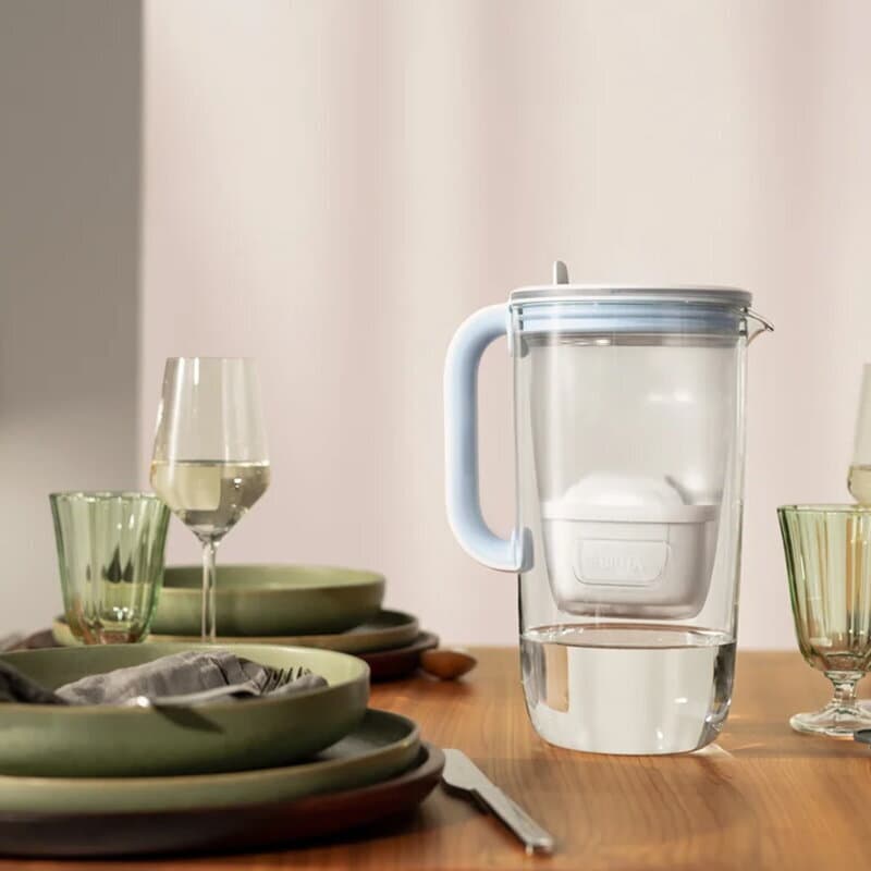Brita Maxtra Κανάτα Σερβιρίσματος Γυάλινη White με Φίλτρο 2500ml 1050452 5